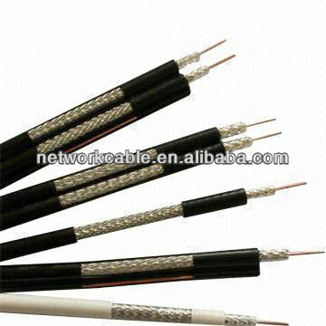 100m per roll PVC Jacket Black RG59 coaxial cable